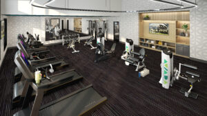 Fitness Center with Treadmills